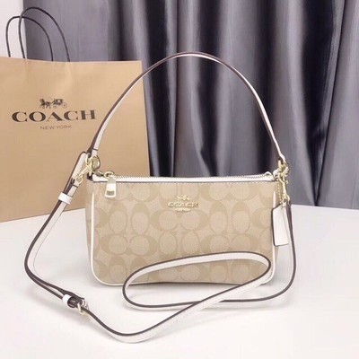 coach top handle pouch crossbody